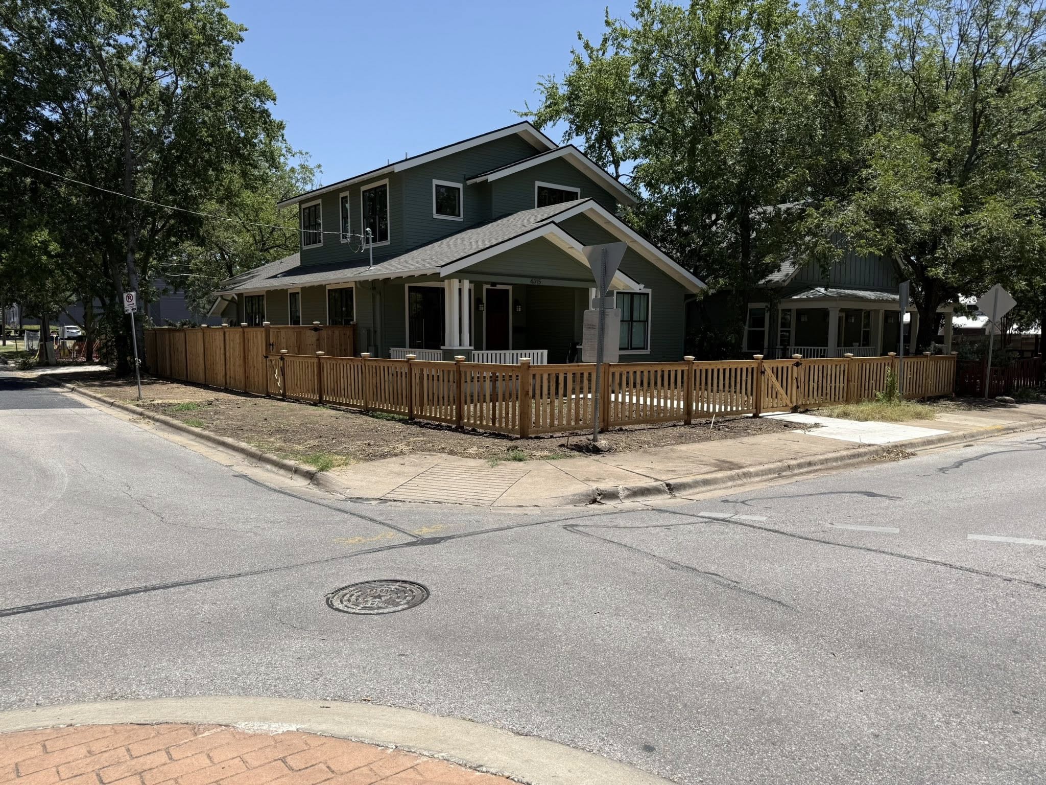 custom wood fence styles